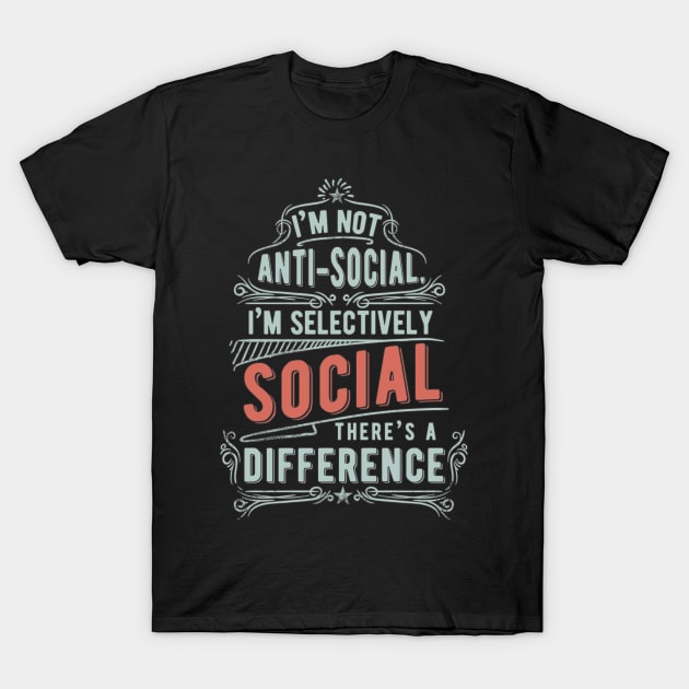 Social T-Shirt by Dojaja